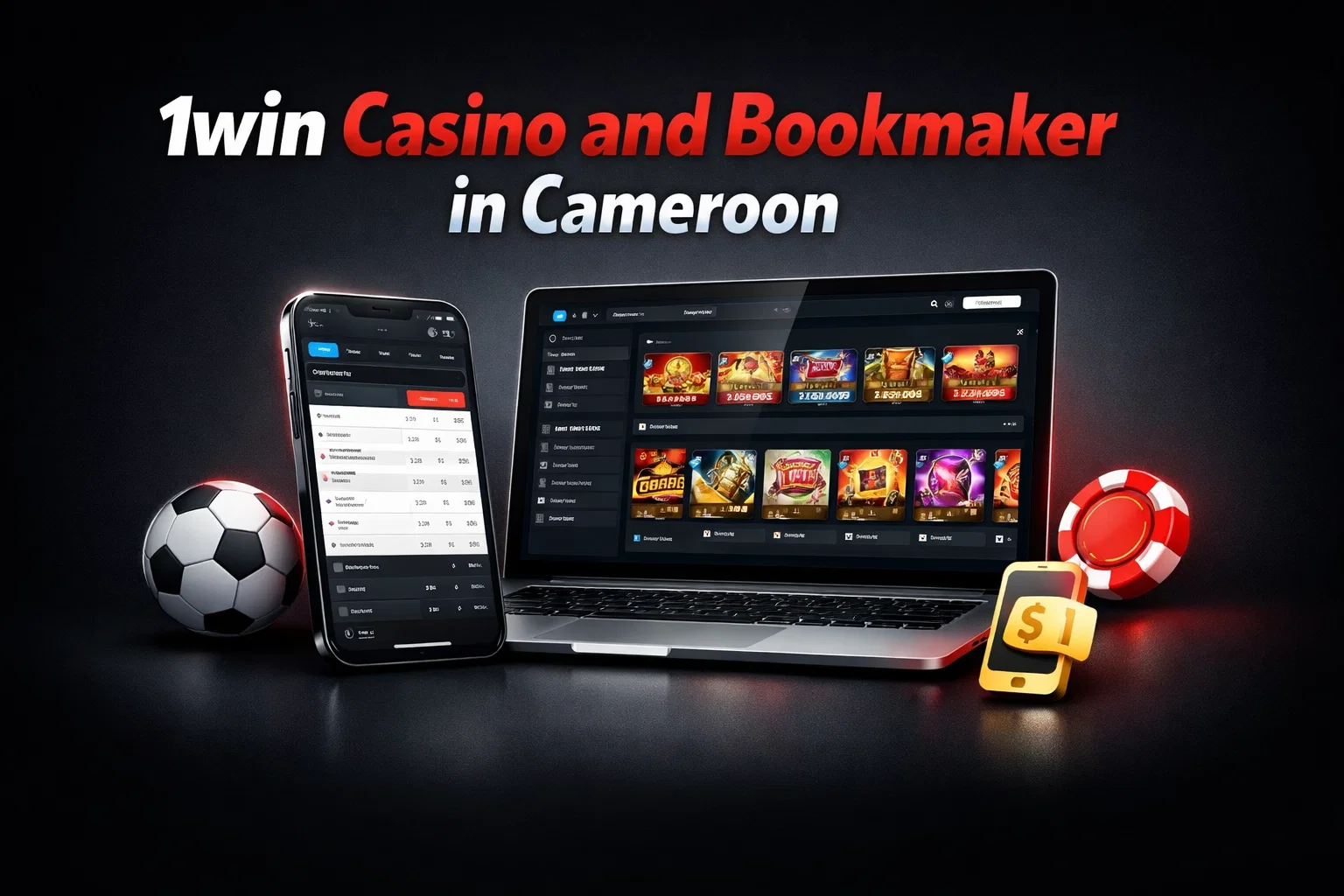 1Win sportsbook and casino in Cameroon